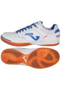 Buty piłkarskie Joma Top Flex 2122 In M TOPS2122IN białe białe. Kolor: biały. Materiał: syntetyk, skóra. Sport: piłka nożna #5