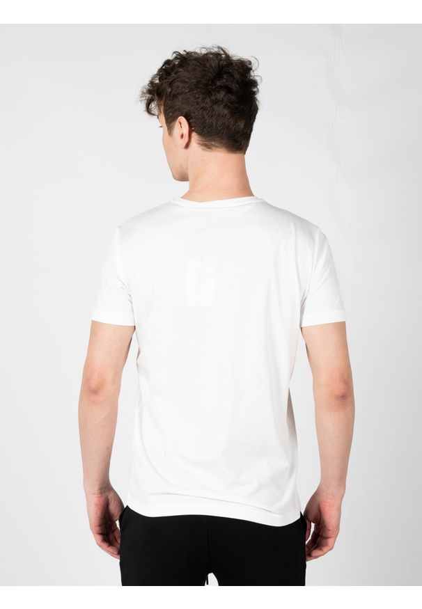 Iceberg T-Shirt | F0106301 | Mężczyzna | Biały. Okazja: na co dzień. Kolor: biały. Materiał: elastan, bawełna. Wzór: nadruk. Styl: klasyczny, casual, elegancki