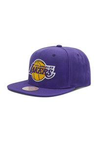 Czapka z daszkiem Mitchell & Ness. Kolor: fioletowy