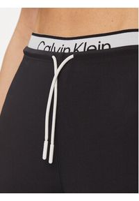 Calvin Klein Performance Legginsy 00GWS4L627 Czarny Slim Fit. Kolor: czarny. Materiał: syntetyk