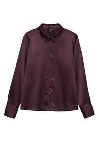 Vero Moda Koszula Merle 10334598 Fioletowy Regular Fit. Kolor: fioletowy. Materiał: syntetyk #4
