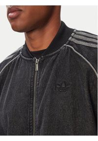 Adidas - adidas Kurtka jeansowa Sst Adicolor KS4963 Czarny Loose Fit. Kolor: czarny. Materiał: bawełna #2