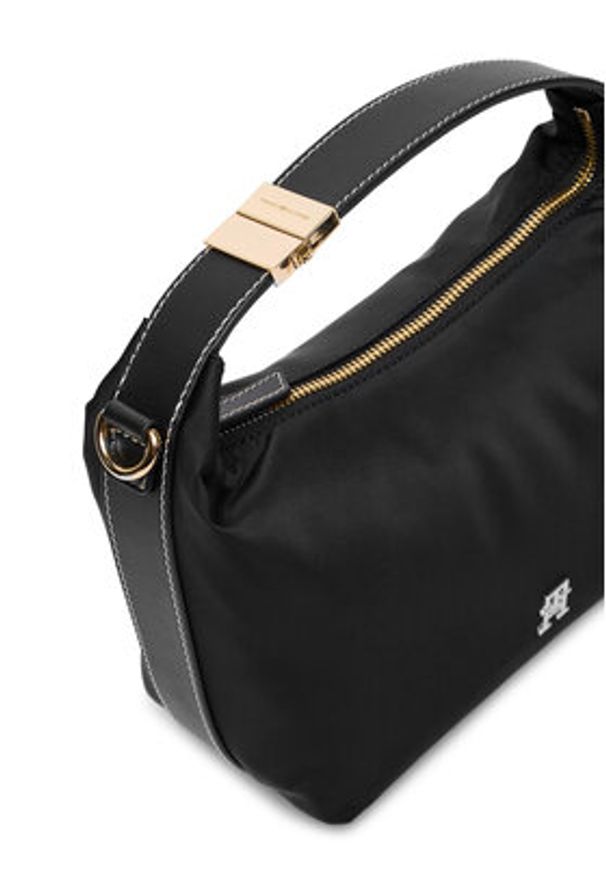 TOMMY HILFIGER - Tommy Hilfiger Torebka Th Go Crossover Nylon AW0AW18164 Czarny. Kolor: czarny