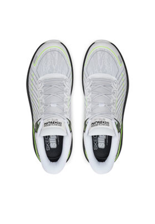 skechers - Skechers Buty do biegania Max Cushioning Suspension 220936 Biały. Kolor: biały. Materiał: materiał, mesh