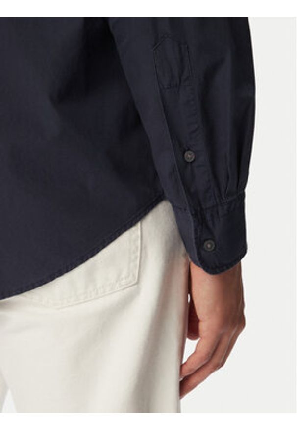 TOMMY HILFIGER - Tommy Hilfiger Koszula Gmd MW0MW43298 Granatowy Regular Fit. Kolor: niebieski. Materiał: bawełna