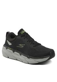 skechers - Skechers Sneakersy Max Cushioning Premier 220068/BKLM Czarny. Kolor: czarny. Materiał: materiał #4