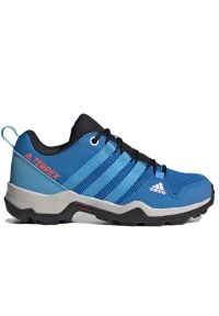 Adidas - Buty adidas Terrex AX2R GY7681 - niebieskie. Zapięcie: pasek. Kolor: niebieski. Materiał: syntetyk, materiał. Szerokość cholewki: normalna. Wzór: aplikacja. Model: Adidas Terrex