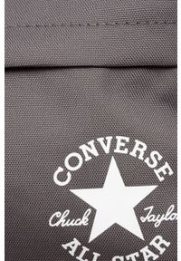 Converse plecak kolor szary duży gładki. Kolor: szary. Wzór: gładki #4