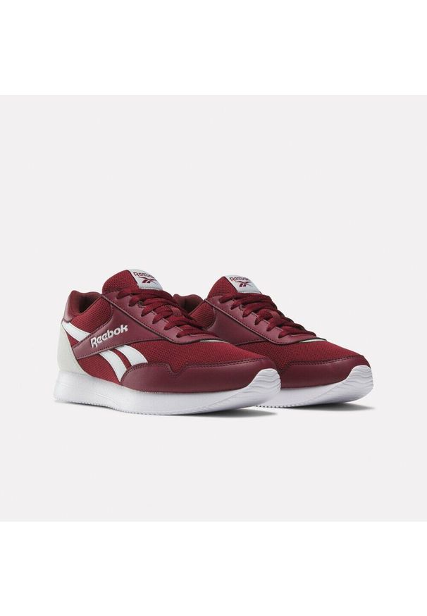 Buty do chodzenia męskie Reebok Jogger Lite. Kolor: czerwony, wielokolorowy, brązowy. Materiał: materiał, syntetyk. Szerokość cholewki: normalna. Sport: turystyka piesza