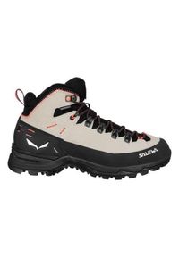 Buty trekkingowe damskie Salewa Alp Mate Winter Mid Wp. Wysokość cholewki: za kostkę. Zapięcie: sznurówki. Kolor: wielokolorowy. Materiał: materiał. Szerokość cholewki: normalna