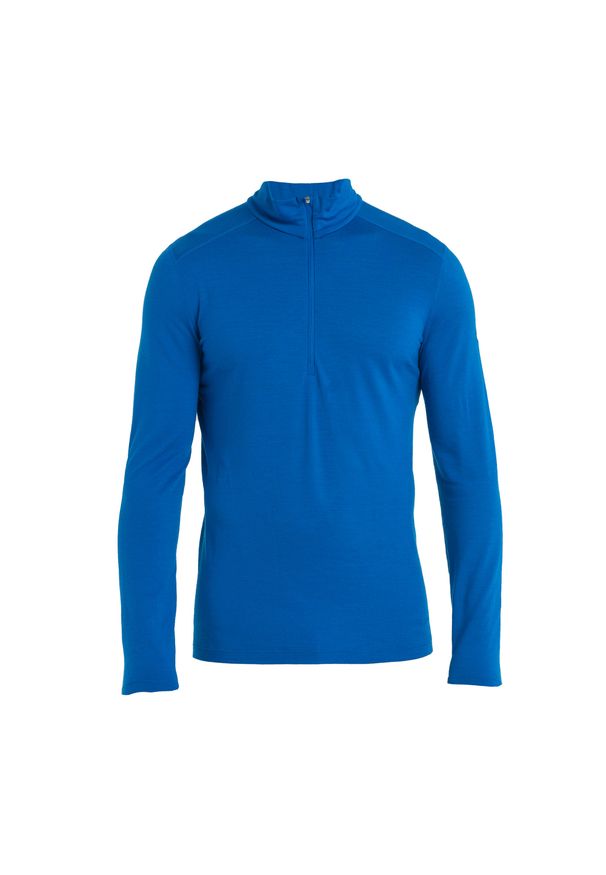 Icebreaker - Bluza termoaktywna męska icebreaker 200 Oasis Half Zip. Kolor: niebieski. Długość rękawa: długi rękaw