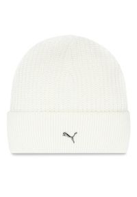 Puma Czapka Metal Cat Beanie 024874 02 Biały. Kolor: biały. Materiał: akryl, materiał #1