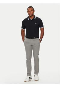 BOSS - Boss Polo Paddy 50469055 Czarny Regular Fit. Typ kołnierza: polo. Kolor: czarny. Materiał: bawełna #3