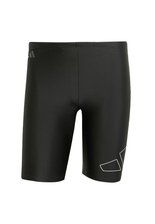 Adidas - Szorty Big Bars Swim. Kolor: wielokolorowy, biały, czarny. Materiał: materiał. Długość: krótkie. Sezon: lato. Sport: pływanie