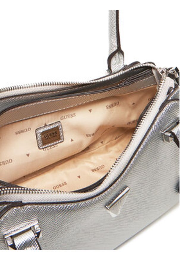 Guess Torebka HWMY96 57170 Srebrny. Kolor: srebrny. Materiał: skórzane