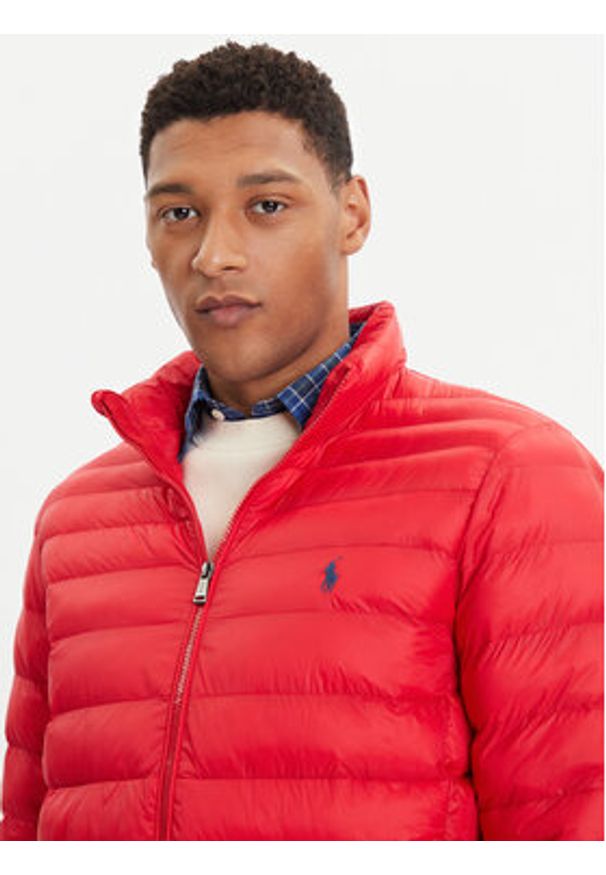 Polo Ralph Lauren Kurtka zimowa Terra 710810897004 Czerwony Regular Fit. Typ kołnierza: polo. Kolor: czerwony. Materiał: syntetyk. Sezon: zima