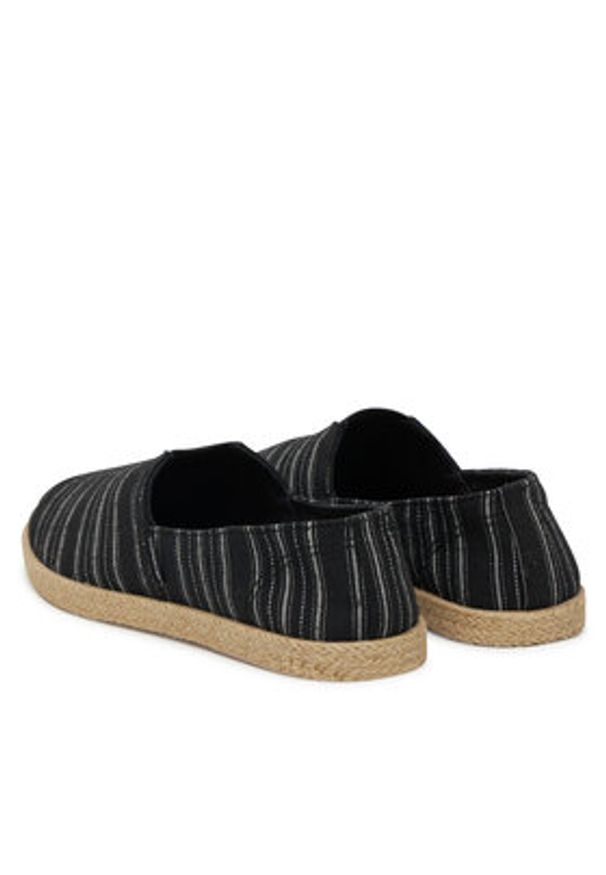 Quiksilver Espadryle WAVESTRIDE-01 Czarny. Kolor: czarny. Materiał: materiał
