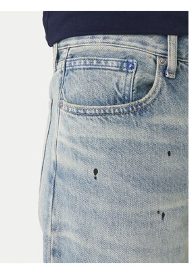 Karl Lagerfeld Jeans Jeansy B1M10054 Niebieski Tapered Fit. Kolor: niebieski