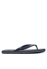 Kappa Japonki 371G1KW Blue Marine - Beige Lt Almond Kolorowy. Materiał: syntetyk, materiał. Wzór: kolorowy. Styl: marine #6