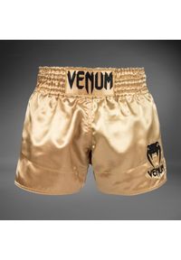VENUM - Spodenki męskie Venum Classic Muay Thai. Kolor: żółty