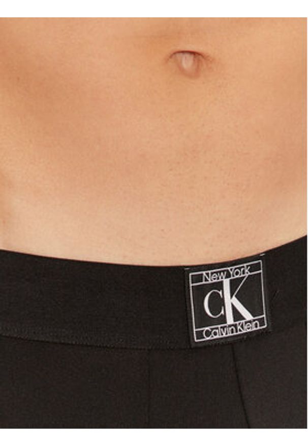 Calvin Klein Bokserki 000NB4079A Czarny. Kolor: czarny. Materiał: syntetyk