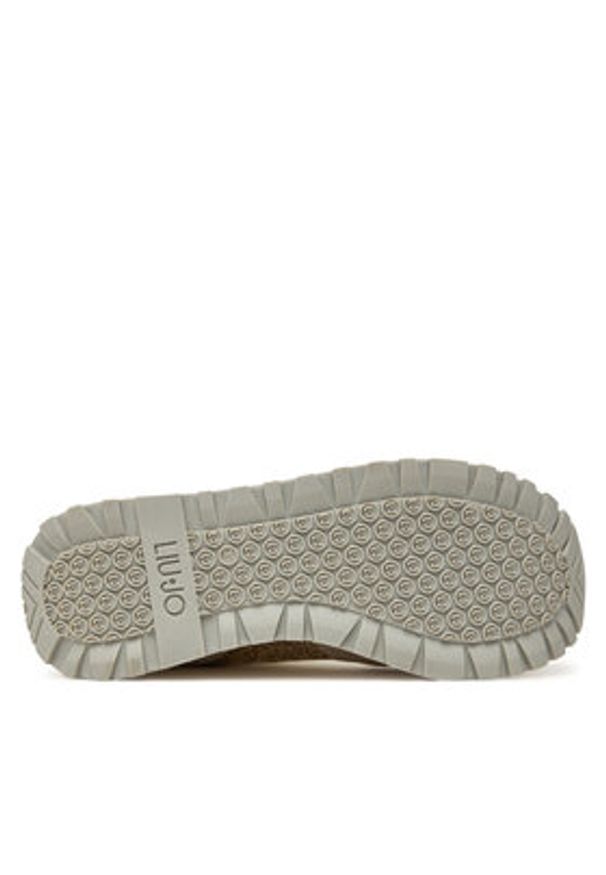 Liu Jo Sneakersy Plus 01 BF5011 PX078 Beżowy. Kolor: beżowy. Materiał: zamsz, skóra