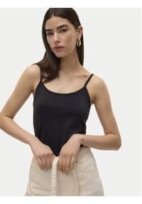 Vero Moda Top Million 10306903 Czarny Regular Fit. Kolor: czarny. Materiał: syntetyk #3