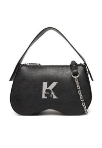 Torebka Karl Lagerfeld Jeans. Kolor: czarny