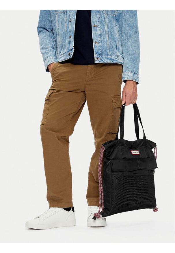 Hunter Torba weekendowa HTR-B-005-07 Czarny. Kolor: czarny. Materiał: materiał