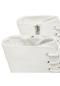 Jenny Fairy Trapery H21B1003-6 Biały. Kolor: biały. Materiał: skóra #4