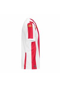 Kappa - Koszulka dla dzieci AS Monaco 5th 2024/25. Kolor: czerwony, biały, wielokolorowy. Sport: piłka nożna