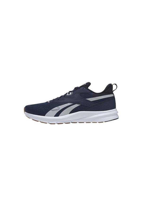 Buty do chodzenia męskie Reebok Runner 4 4E. Zapięcie: sznurówki. Kolor: różowy, niebieski, wielokolorowy. Materiał: materiał. Szerokość cholewki: normalna. Sport: turystyka piesza