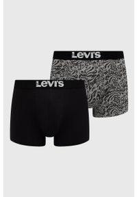 Levi's® - Levi's bokserki (2-pack) męskie kolor szary. Kolor: szary