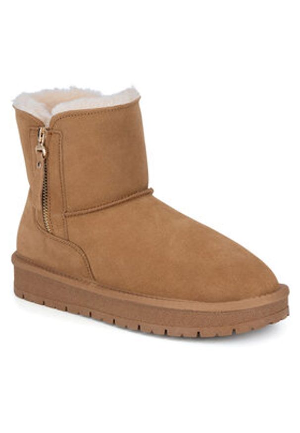 Lasocki Śniegowce WFA2975-1Z Brązowy. Kolor: brązowy. Materiał: skóra, zamsz