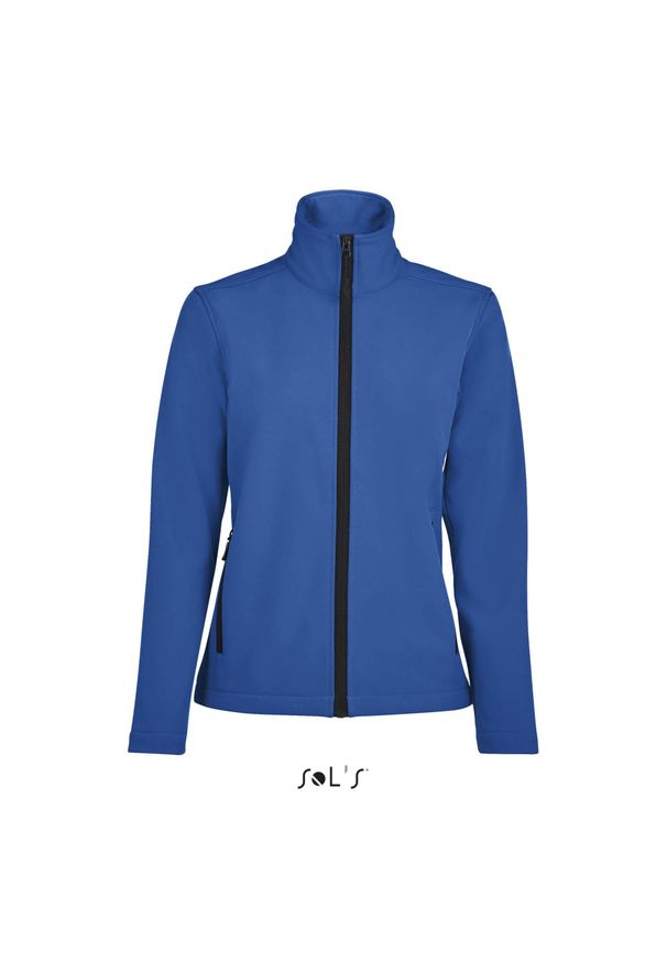 SOL'S - Damska wiatrówka Sol's Race. Kolor: niebieski. Materiał: polar