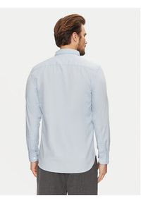 TOMMY HILFIGER - Tommy Hilfiger Koszula Flex Dobby MW0MW37578 Błękitny Slim Fit. Kolor: niebieski. Materiał: bawełna #3
