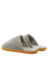 Jack & Jones - Jack&Jones Kapcie Jfwharry Fluff Slipper 12262873 Szary. Kolor: szary. Materiał: materiał