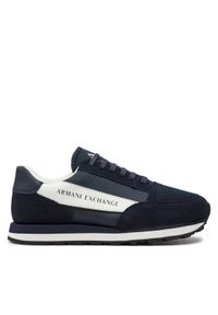 Armani Exchange Sneakersy XUX083 XV263 S531 Granatowy. Kolor: niebieski #1