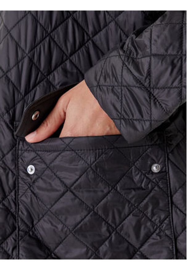 TOMMY HILFIGER - Tommy Hilfiger Kurtka przejściowa WW0WW46448 Czarny Regular Fit. Kolor: czarny. Materiał: syntetyk