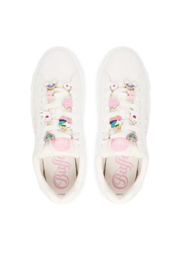 Buffalo Sneakersy Paired Charms 2.0 1636731 Biały. Kolor: biały. Materiał: skóra