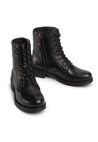 Geox Trzewiki D Rawelle A D046RA 000TU C9999 Czarny. Kolor: czarny. Materiał: skóra #4