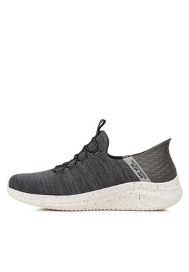 skechers - Skechers Sneakersy Right Away 232452/BLK Czarny. Kolor: czarny. Materiał: materiał