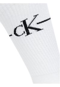 Calvin Klein Zestaw 4 par wysokich skarpet damskich 701229454 Kolorowy. Materiał: materiał, bawełna. Wzór: kolorowy #5