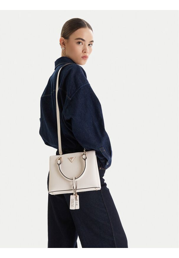 Guess Torebka 179058 Beżowy. Kolor: beżowy. Materiał: skórzane