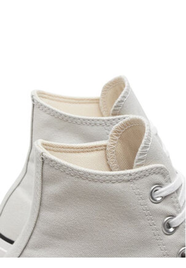 Converse Trampki Chuck Taylor All Star Lift Platform Hi A08287C Szary. Kolor: szary. Materiał: materiał. Obcas: na platformie