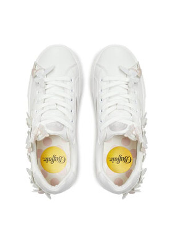 Buffalo Sneakersy Paired Butterfly 1636137 Biały. Kolor: biały. Materiał: skóra