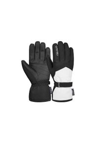 Reusch - Rękawice damskie REUSCH Moni R-TEX® XT. Kolor: czarny, biały, wielokolorowy. Sezon: zima. Sport: narciarstwo