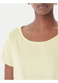 Rinascimento Bluzka CFC0127880003 Żółty Regular Fit. Kolor: żółty. Materiał: syntetyk #4