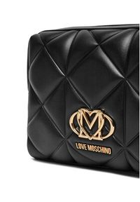 Love Moschino - LOVE MOSCHINO Kosmetyczka JC5302PP1MLC0000 Czarny. Kolor: czarny. Materiał: skóra