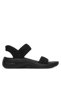skechers - Skechers Sandały Slip-Ins: Arch Fit 2.0 Sandal - Kennedy 140844/BBK Czarny. Kolor: czarny. Materiał: materiał #1